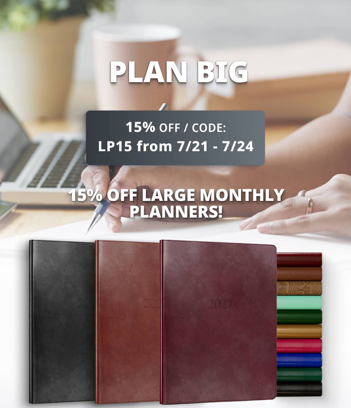 Large Monthly Planner